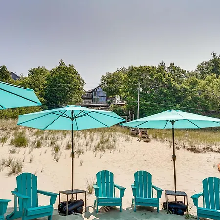 Private Beachfront Lake Michigan Rental With Kayaks